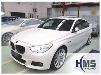 ติดตั้งกล้องหลังพร้อม PAS BMW 520GT