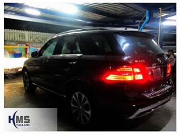 ติดตั้ง (NAVIGATION+ติดตั้งกล้องหลัง) Mercedes Benz ML250 W166