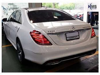 ติดตั้งกล้องทีวีดิจิตอล Mercedes Benz S300