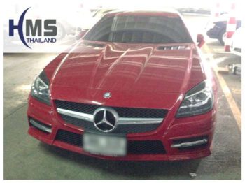 ติดตั้งกล้องหลัง Mercedes Benz SLK200