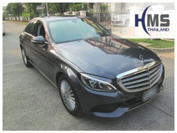 ติดตั้งกล้องทีวีดิจิตอล+กล้องมองหลัง Mercedes Benz C250