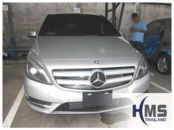 ติดตั้งกล้องหลัง Mercedes Benz B200