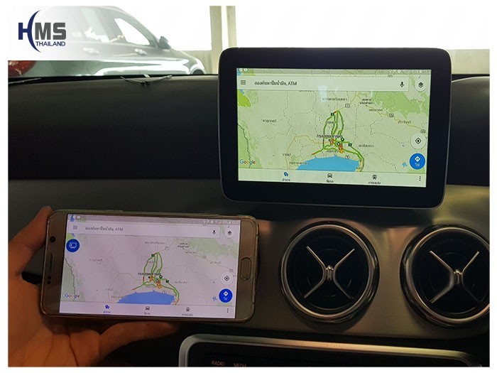 Mercedes Benz GLA250 W156 (TV Digital ASUKA HR600+Wifi box)