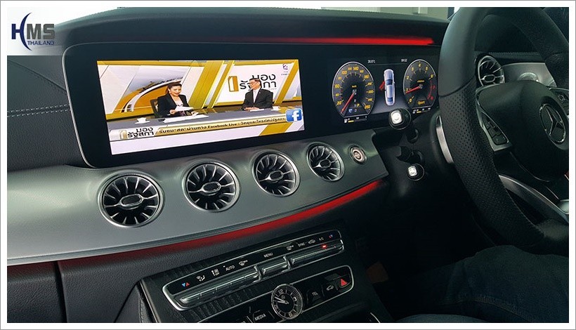 Mercedes Benz E300 W213 (Tv Tuner hr600 + Wifi Box)