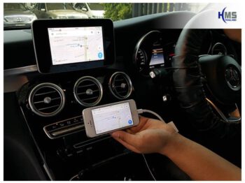 Mercedes Benz C300 W205(TV Digital ASUKA HR630+iPhone AV Adaptor)