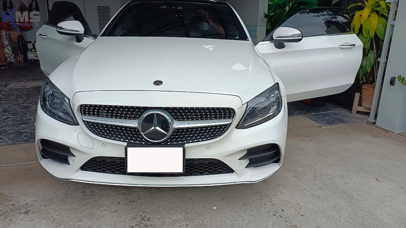 ติดกล้องหน้ารถ Benz 