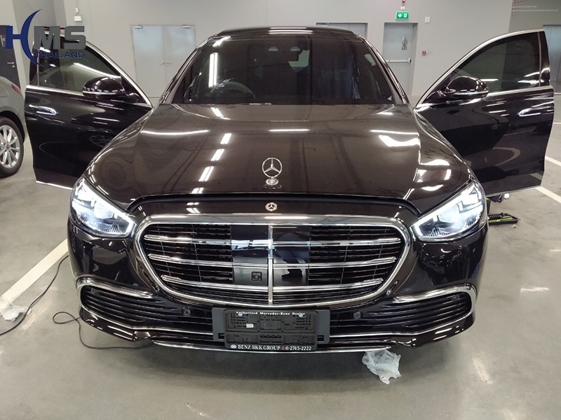 ติดกล้องหน้ารถ Benz