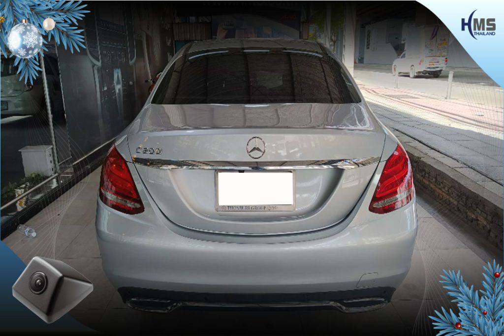 ติดกล้องมองหลังรถ Benz 