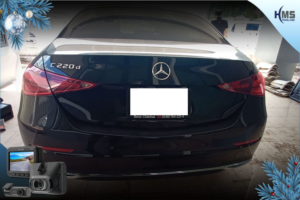 ติดกล้องรถ Benz 