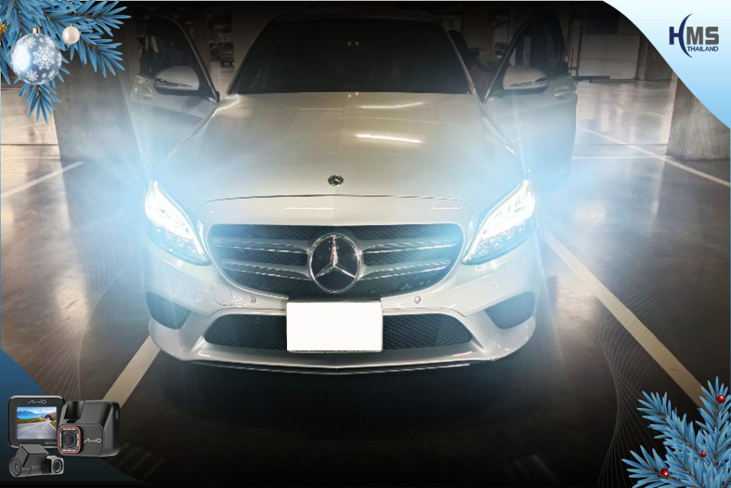 ติดกล้องรถ Benz 