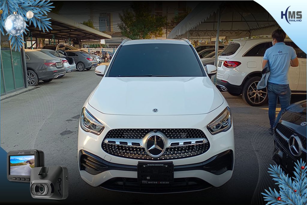 ติดกล้องรถ Benz 