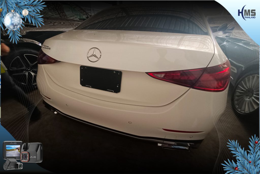 ติดกล้องรถ Benz 