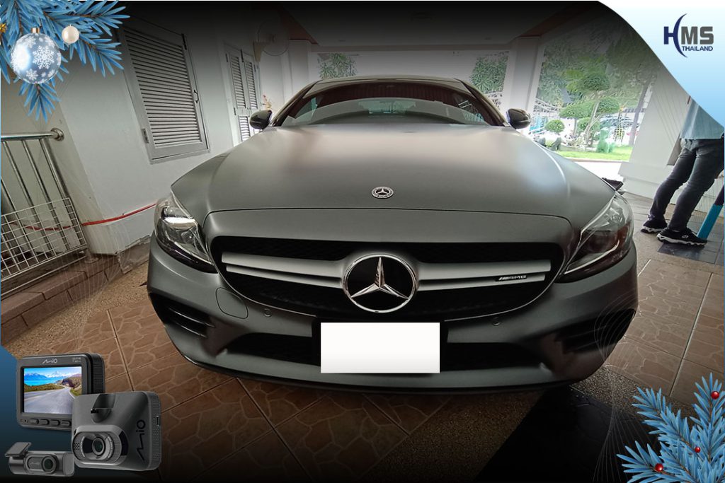 ติดกล้องรถ Benz 